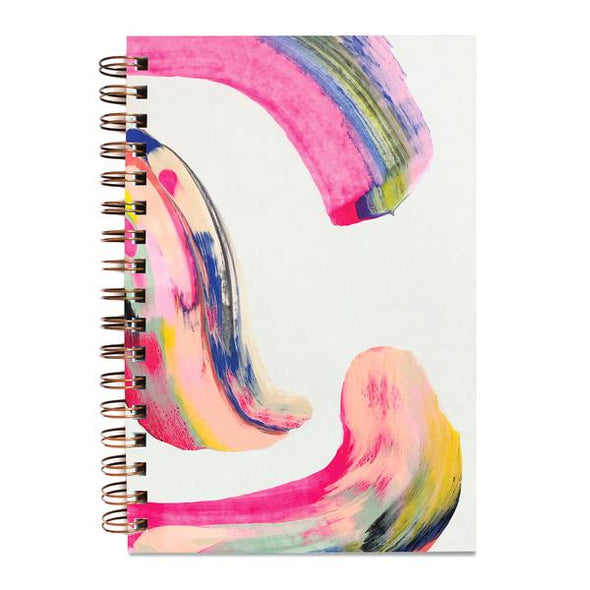 Painted Notebook: Candy Swirl