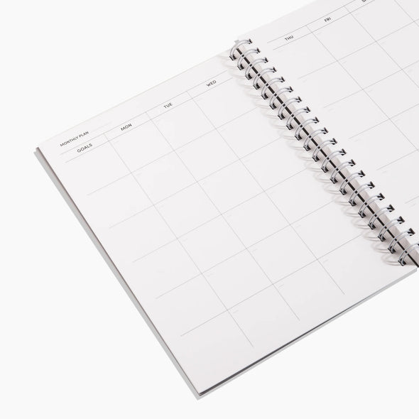Daily Weekly Monthly Small Planner: Arches