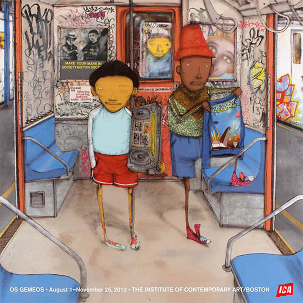 Os Gemeos Exhibition Poster – ICA Retail Store