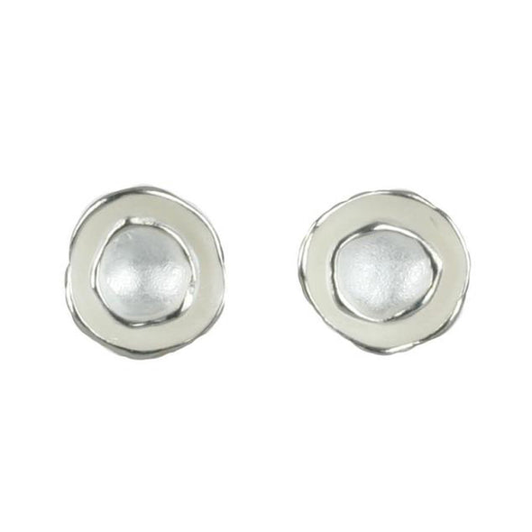Studs: Oyster Pod Brushed SS