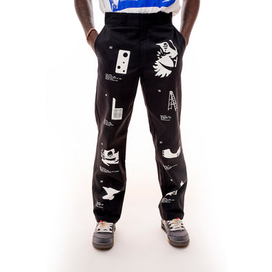 Virgil Abloh ICA Options T-shirt Black Men's - FW21 - US