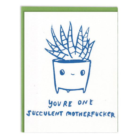 Card: Succulent Mofo