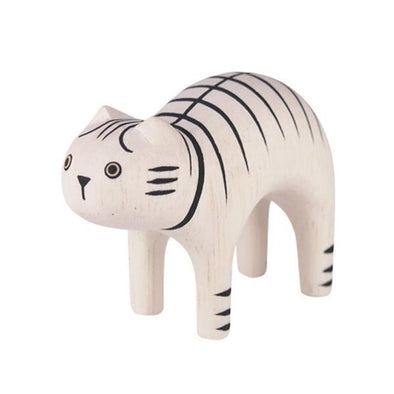 Wooden Animal: Cat
