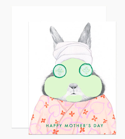 Card: Mom Bunny Spa
