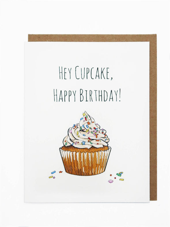 Card: Hey Cupcake Birthday