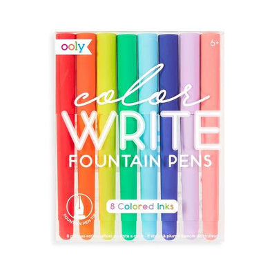 Color Fountain Pens Set/8