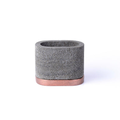 Calcite Stone Planter: Oval