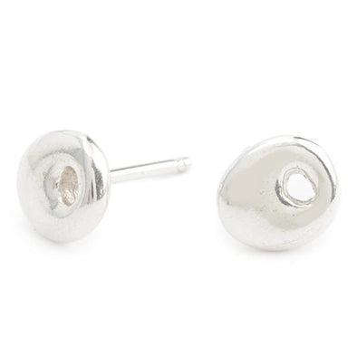 Studs: Sequin Luck Stone