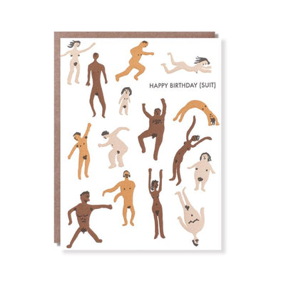 Card: Birthday Suit