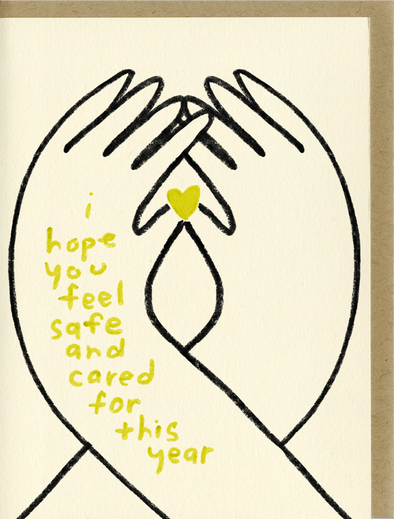 Card: Safe and Cared For