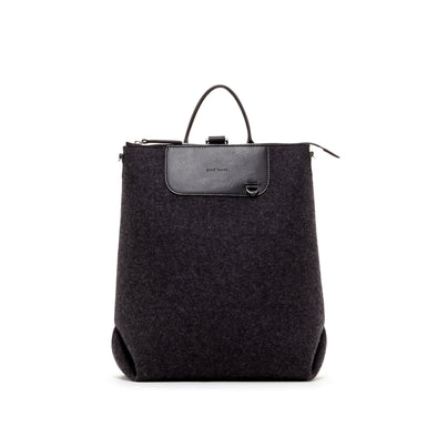 Bedford Backpack: Charcoal/Black