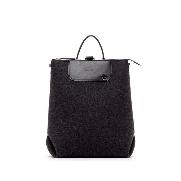 Bedford Backpack: Charcoal/Black