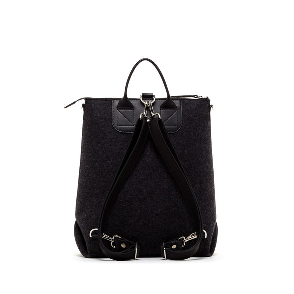 Bedford Backpack: Charcoal/Black