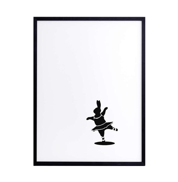 Print: Ballet Rabbit
