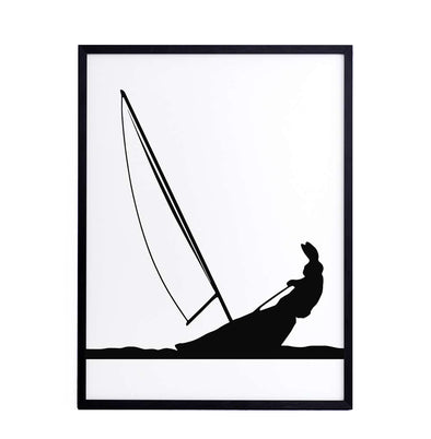 Print: Sailing Rabbit