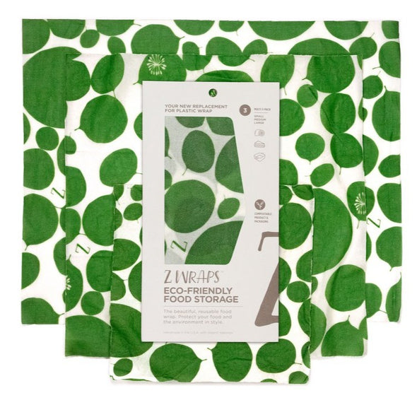 Z Wraps: Leafy Green Set / 3