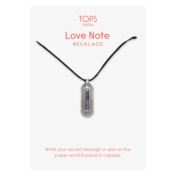Love Note Capsule Necklace
