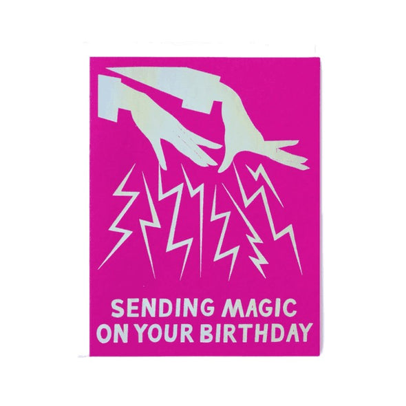 Card: Magic Hands Birthday