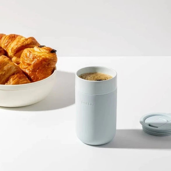 Portable Ceramic Mug: Mint
