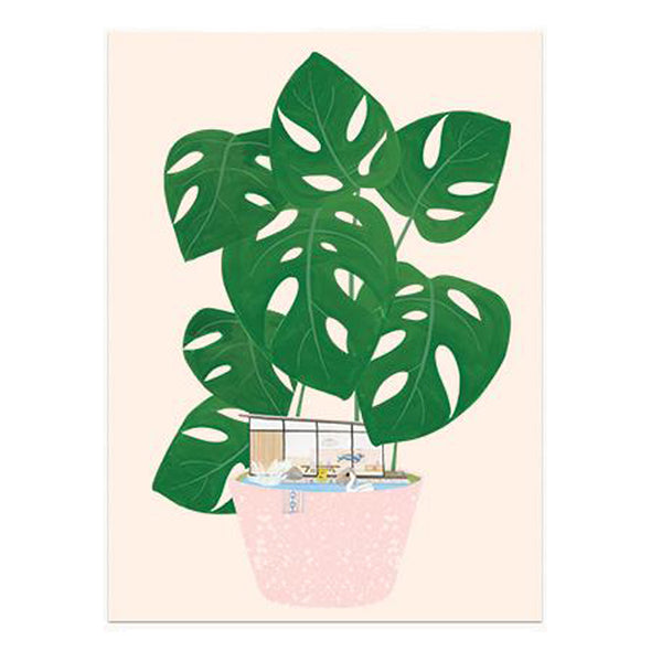 Print: Modern Houseplant