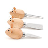 Cheese Knives Mice Set