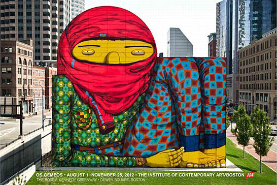 Os Gemeos Mural Poster – ICA Retail Store