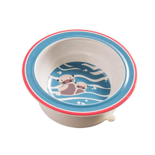 Suction Bowl: Otters