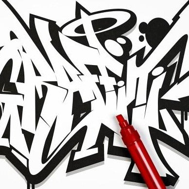 Coloring Book: Graffiti Style