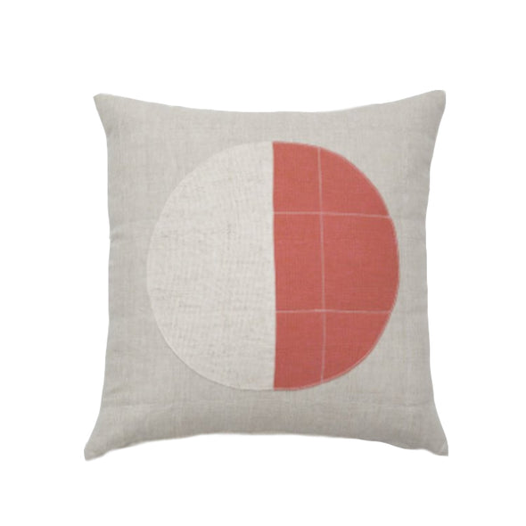 Pillow: Linen/Pink Moon