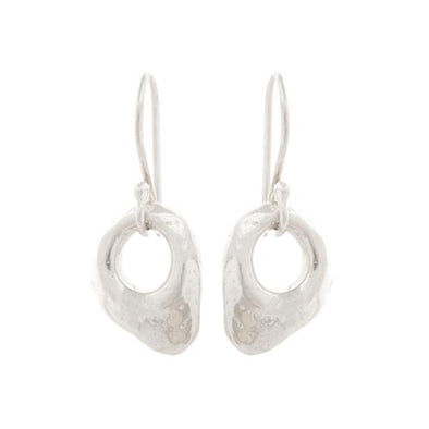 Earrings: Pulled Lucky Stone