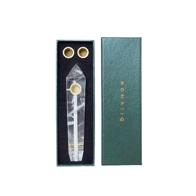 Geo Pipe: Clear Quartz