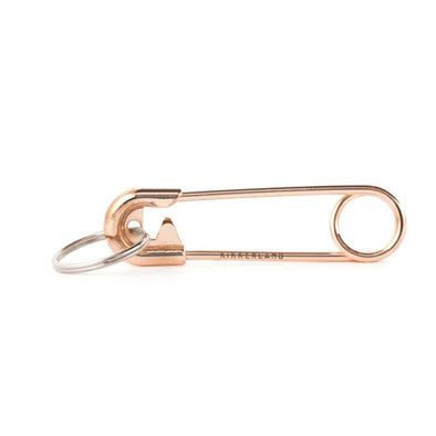Keyring Safety Pin Copper