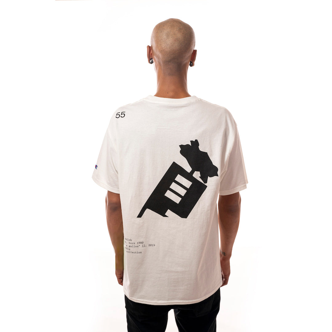 Virgil Abloh ICA Metal Beams T-Shirt White for Men