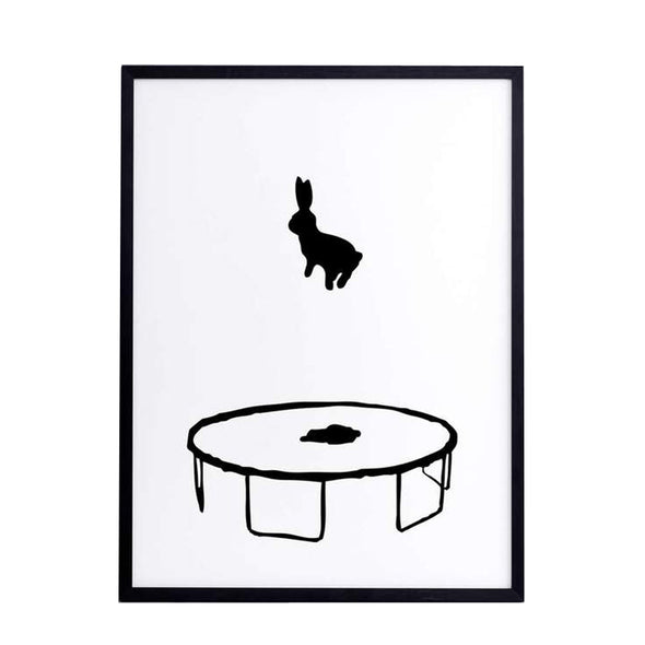 Print: Bouncing Rabbit