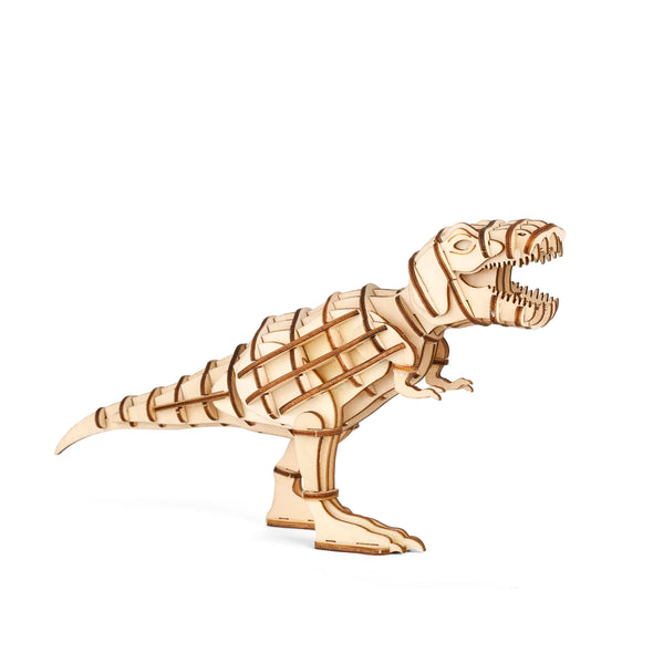 3D Wooden Puzzle: T-Rex