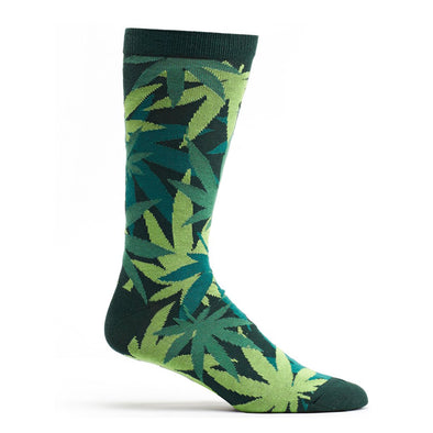 Socks: Weed Camo Green