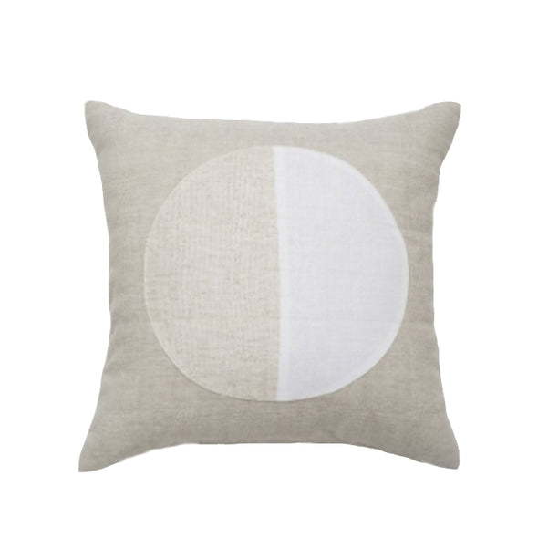 Pillow: Linen/White Moon