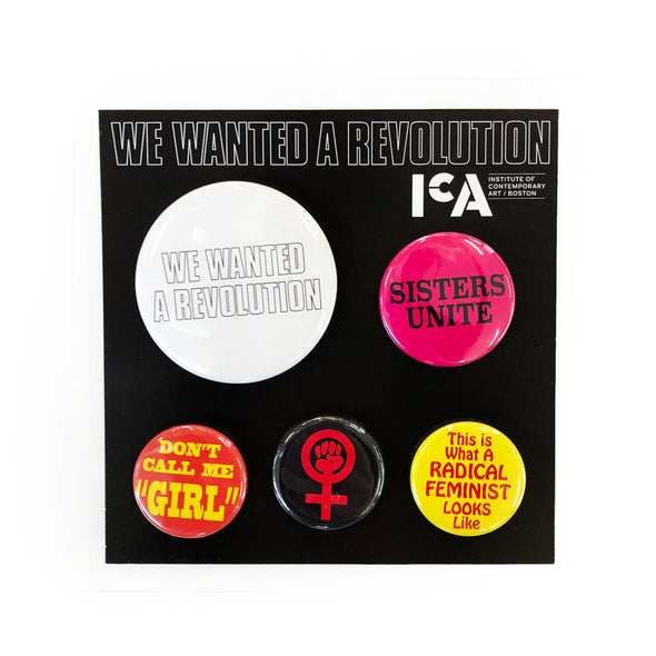 We Wanted a Revolution Button Set
