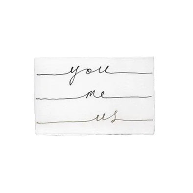 Card: You Me Us